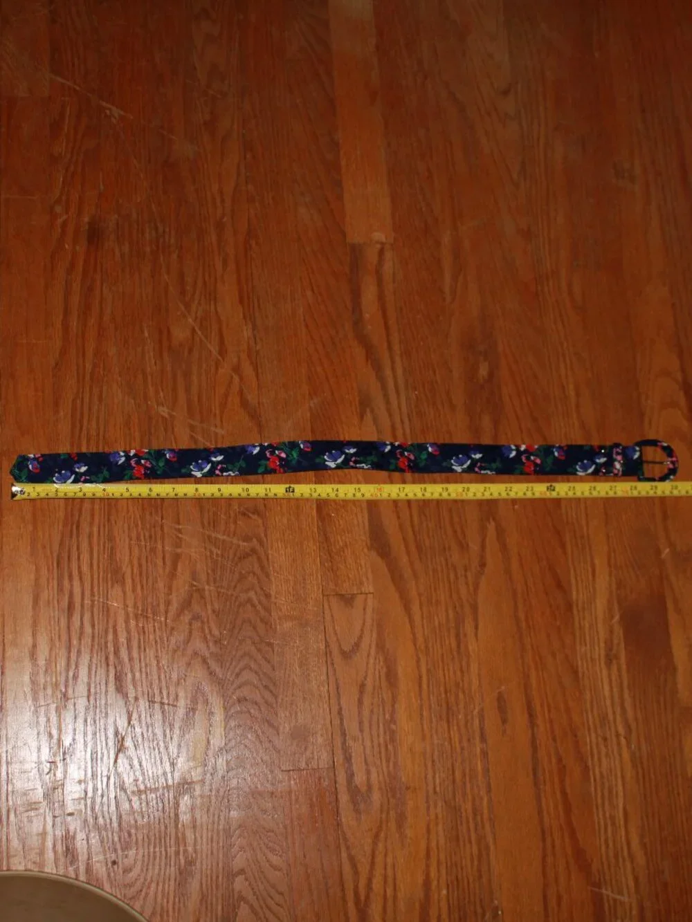 Unknown Brand Floral Print Belt